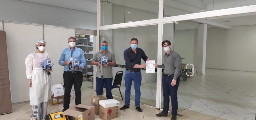 UFFS empresta equipamentos para ampliação de leitos