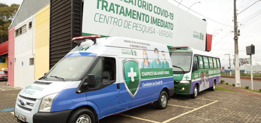 Chapecó amplia locais de atendimento de sintomas respiratórios