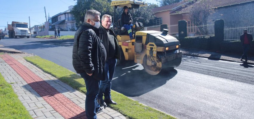Nova usina de asfalto começa a operar em Chapecó