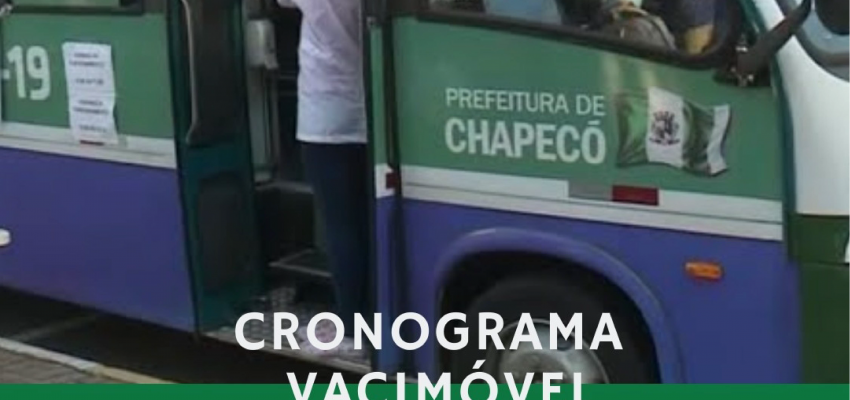 Cronograma Semanal do Vacimóvel