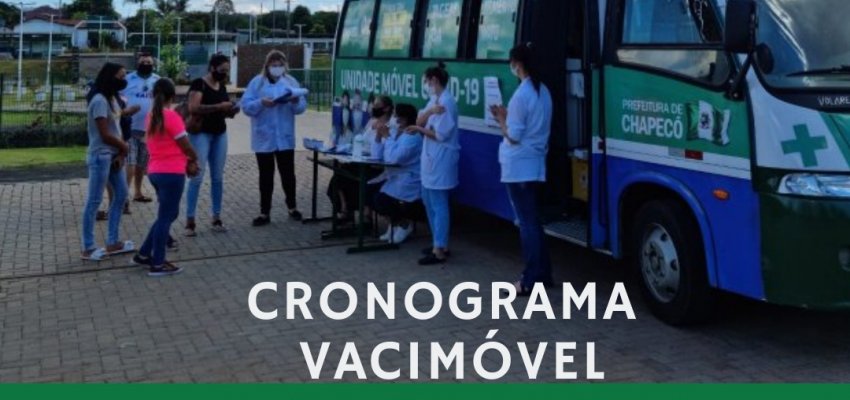CRONOGRAMA DO VACIMÓVEL -   22 e 23/01/2022 