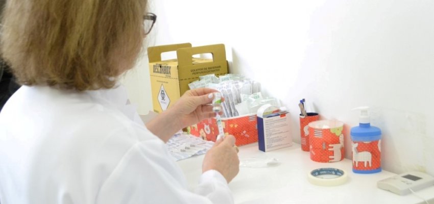 Segue campanha de vacina da influenza em Chapecó