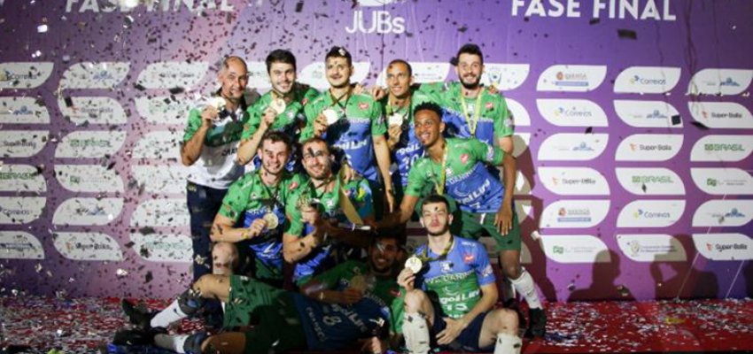 Equipe de Voleibol de Chapec&oacute; &eacute; campe&atilde; dos Jogos Universit&aacute;rios Brasileiros