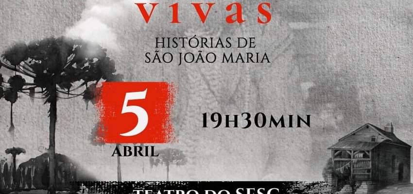 Estreia hoje o Espetáculo Vozes Vivas