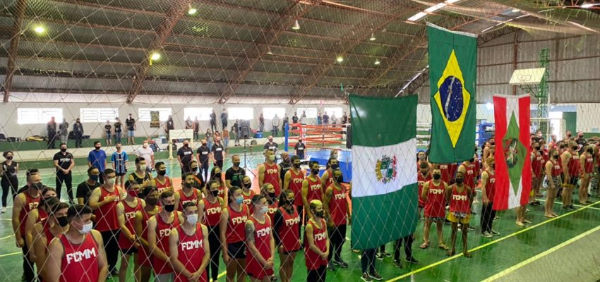 Chapec&oacute; sediou Copa SC de Muay Thai