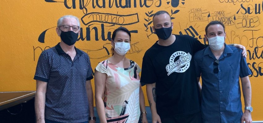 Presidente do Conselho Estadual de Cultura realiza visitas em Chapecó