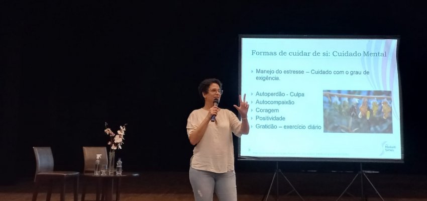 Educação promove evento sobre estresse e autocuidado