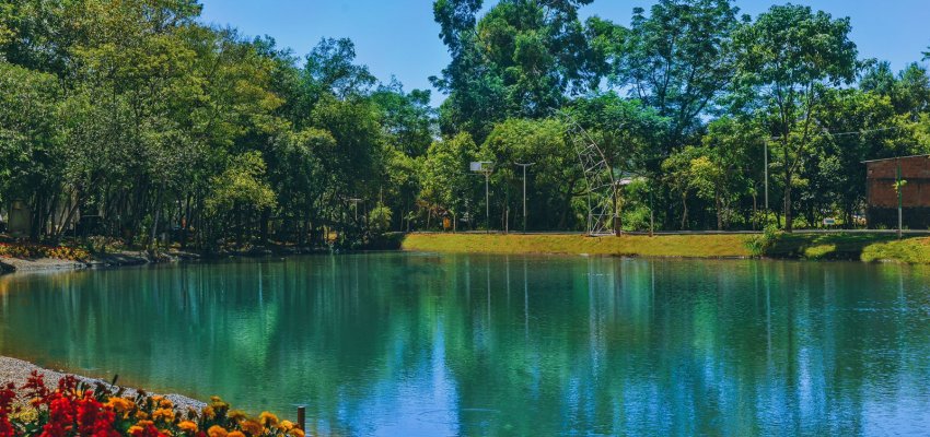 Ecoparque será reinaugurado com lago, chafariz e nova iluminação