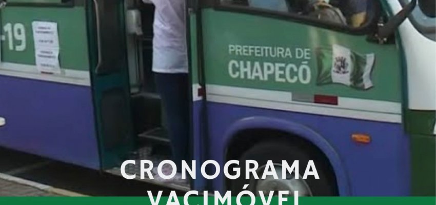 Cronograma Semanal do Vacimóvel