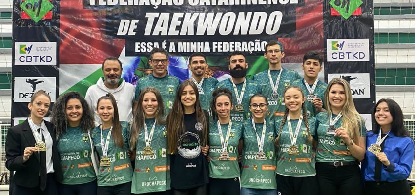 Chapec&oacute; sedia o Campeonato Estadual de Taekwondo
