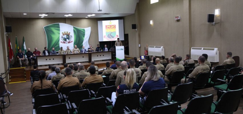 Prefeito destaca uni&atilde;o das for&ccedil;as de seguran&ccedil;a em Curso de Policiamento Rodovi&aacute;rio