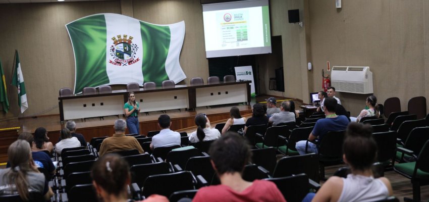 N&uacute;meros do Liraa s&atilde;o apresentados em Chapec&oacute; na reuni&atilde;o da Sala de Situa&ccedil;&atilde;o da dengue