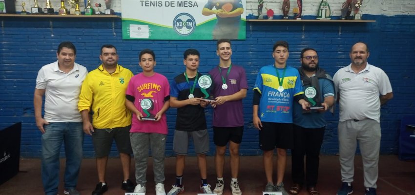 T&ecirc;nis de Mesa define campe&otilde;es municipais dos JESC