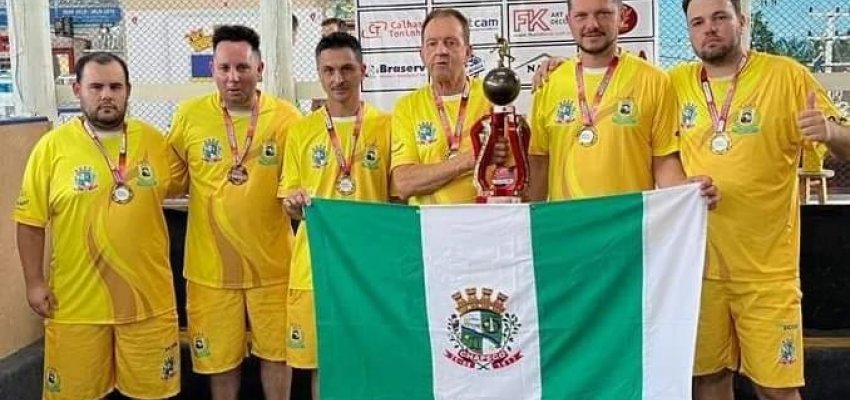 Bocha masculina de Chapec&oacute; fica com o bronze na Copa do Brasil
