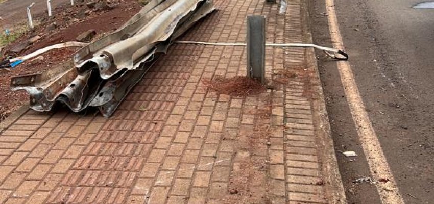 Diretoria de Seguran&ccedil;a realiza melhorias na avenida Leopoldo Sander