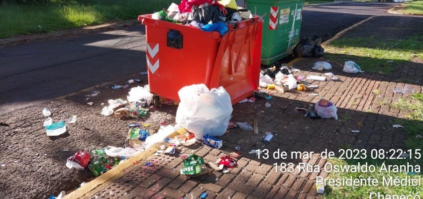Prefeito de Chapec&oacute; determina nova licita&ccedil;&atilde;o para a coleta de lixo