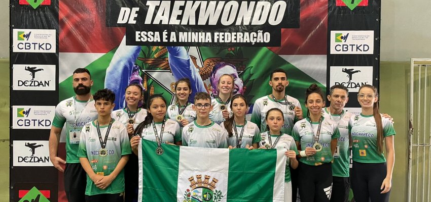 Taekwondo de Chapec&oacute; classifica cinco atletas para o Brasileiro