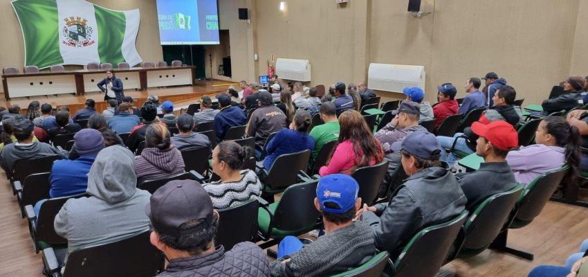 Prefeitura de Chapec&oacute; realiza capacita&ccedil;&atilde;o para catadores