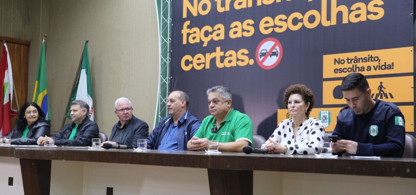 Lan&ccedil;ada a campanha Maio Amarelo em Chapec&oacute;