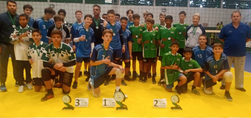 Voleibol Masculino dos JESC  teve o Marista como campe&atilde;o