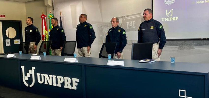 Guarda Municipal participa da abertura de curso na UNIPRF