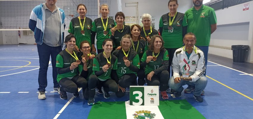Voleibol Feminino Adaptado conquista a Medalha de Bronze nos JASTI