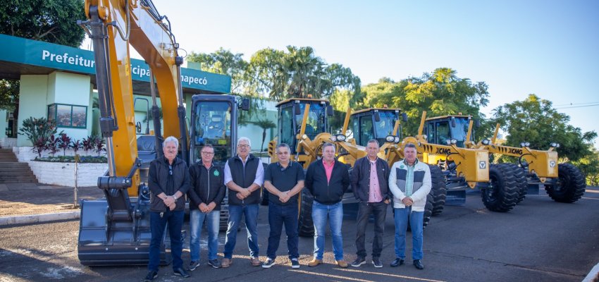 Chapecó tem reforço de R$ 5,1 milhões em equipamentos para melhorar estradas