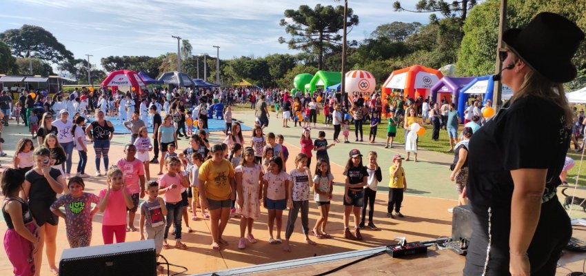 Cidade em Movimento reuniu cerca de cinco mil pessoas no Verd&atilde;o