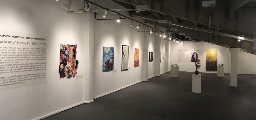 Sancionada lei que denomina galeria Neocy Fin no Centro de Eventos