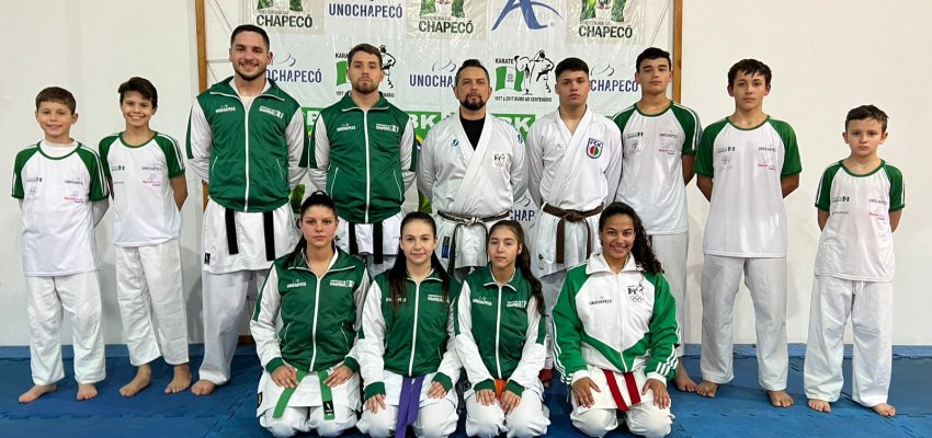 Karat&ecirc; de Chapec&oacute; viaja para disputa de competi&ccedil;&atilde;o nacional em Joinville