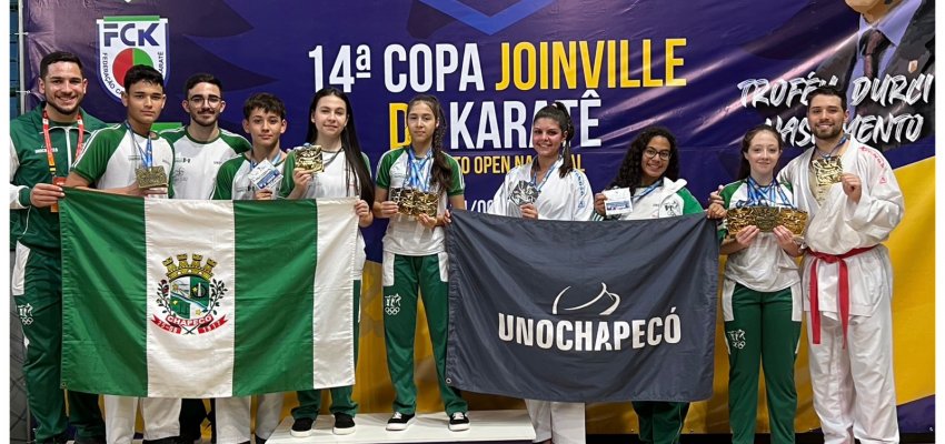 Chapecoenses conquistam 21 medalhas no Open Nacional de Karat&ecirc;