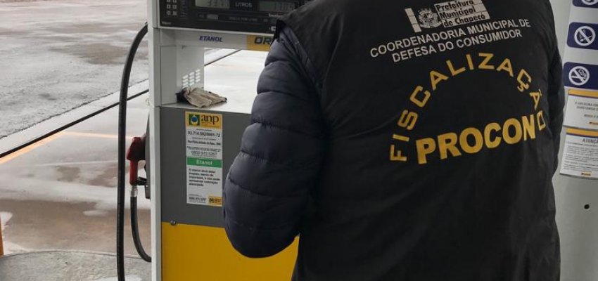 Procon de Chapec&oacute; divulga pesquisa de pre&ccedil;os do g&aacute;s, diesel e gasolina