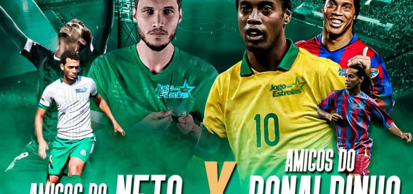 Ronaldinho Ga&uacute;cho confirmado em jogo na Arena Cond&aacute;