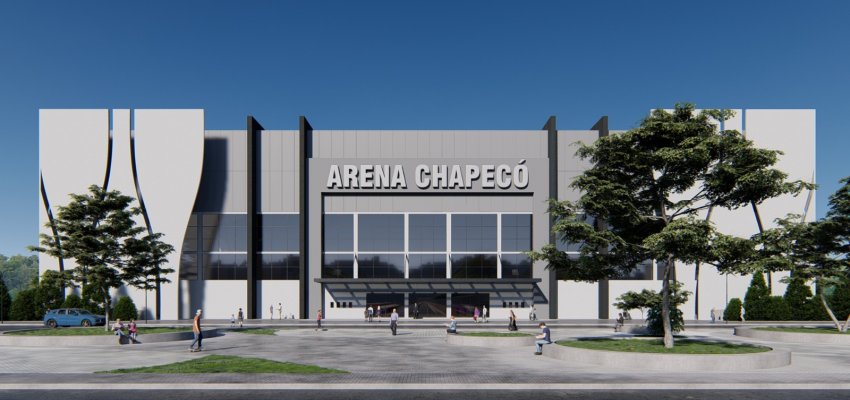 Arena Multiuso Chapec&oacute; ter&aacute; anexo escola para 600 alunos