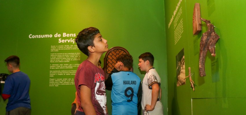 Projeto Visitando o Museu &eacute; desenvolvido pela Secretaria de Educa&ccedil;&atilde;o e Funda&ccedil;&atilde;o Cultural