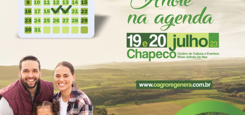 Chapec&oacute; sedia o 1&ordm; Encontro Catarinense de Agricultura Regenerativa