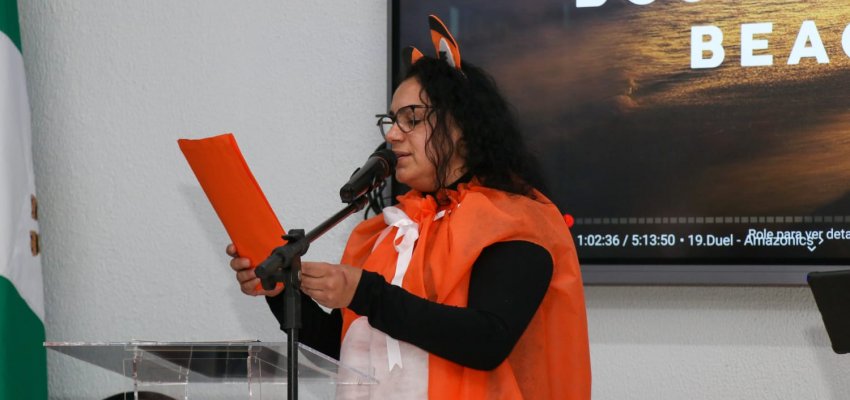 Professores de L&iacute;ngua Portuguesa participam da primeira edi&ccedil;&atilde;o do Caf&eacute; Liter&aacute;rio