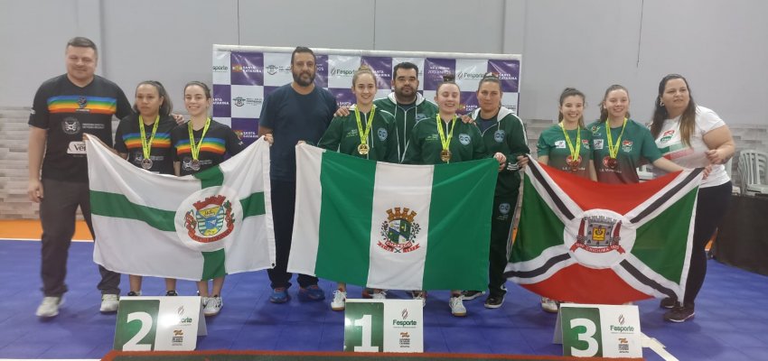 T&ecirc;nis de Mesa conquista o Ouro nas Duplas Feminino dos Joguinhos Abertos de SC