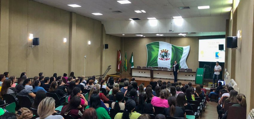 Forma&ccedil;&atilde;o para equipe de cozinheiras escolares que atua nas escolas municipais