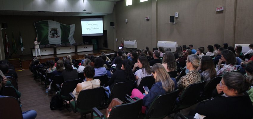 Secretaria de Sa&uacute;de realiza capacita&ccedil;&atilde;o dos profissionais