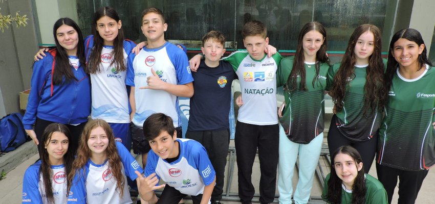 Nata&ccedil;&atilde;o chapecoense conquista Bronze nos Jogos Escolares