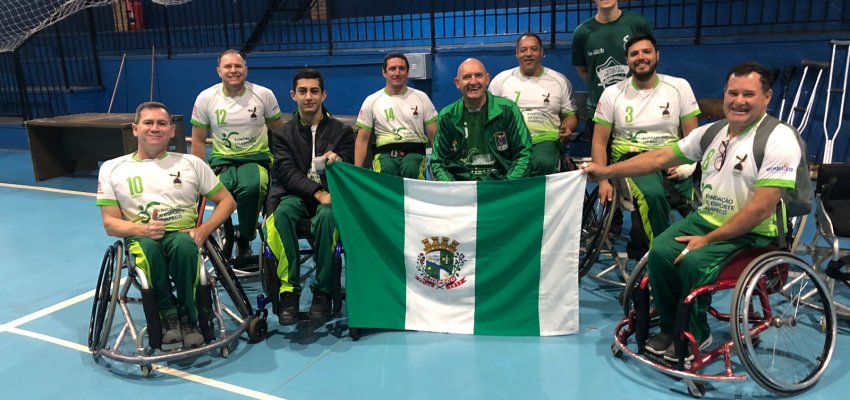 Falc&otilde;es do Oeste estar&aacute; no Campeonato Brasileiro de Handebol em Cadeira de Rodas