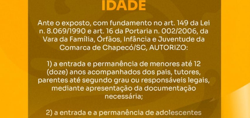 Crianças poderão participar dos shows da Efapi 2023