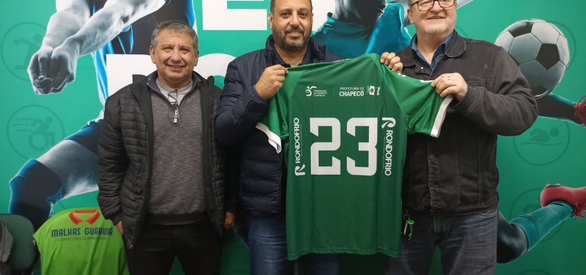 Presidente da FEC faz reuni&atilde;o com Diretoria da Chapecoense Futsal 