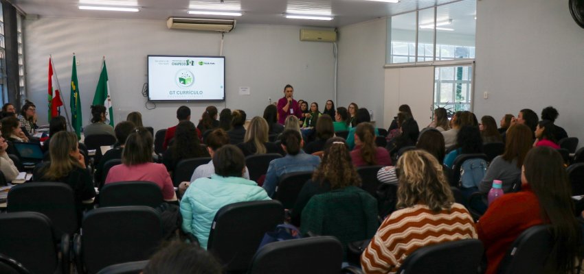 Grupo de Trabalho debate a reorganiza&ccedil;&atilde;o do Curr&iacute;culo Base da Educa&ccedil;&atilde;o Infantil