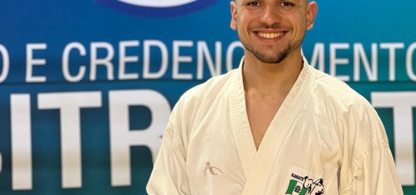 Karateca de Chapec&oacute; lidera ranking em SC e conquista vaga para competi&ccedil;&atilde;o nacional