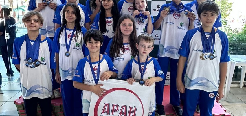 APAN conquista 15 medalhas no estadual