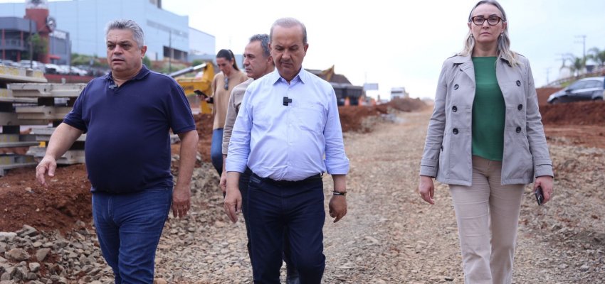 Obras do Elevado da Bandeira passam de 50%