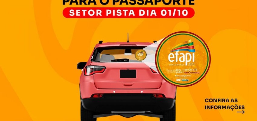 Efapi promove atividade de venda de ingressos neste domingo