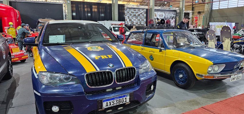 Setor de segurança pública tem um estande na Efapi 2023